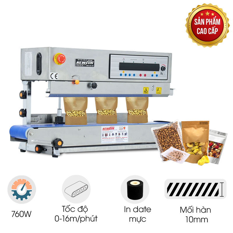 Máy hàn miệng túi in date Kunba SMT-980LW (điện tử)