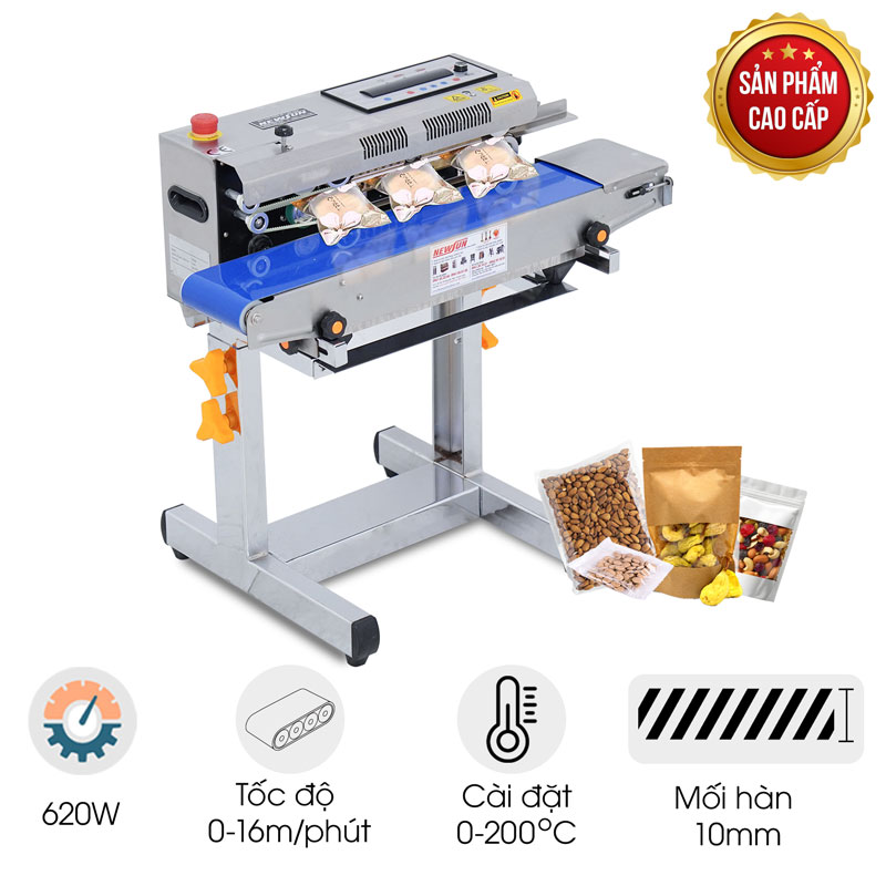 Máy hàn miệng túi Kunba SMT-150LD (có chân)