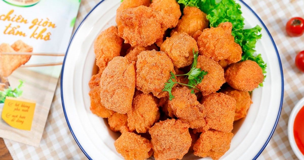 5 cách làm gà chiên phô mai thơm ngon, giòn rụm không bị ngán