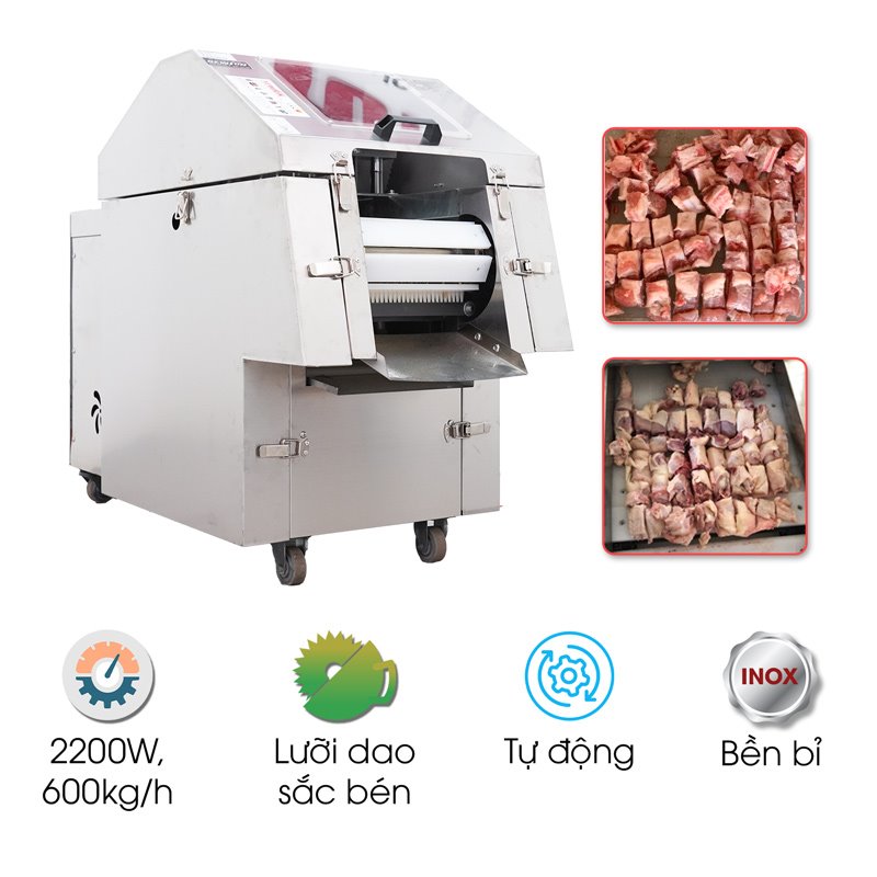 Máy thái thịt công nghiệp BN80 (miếng vuông)
