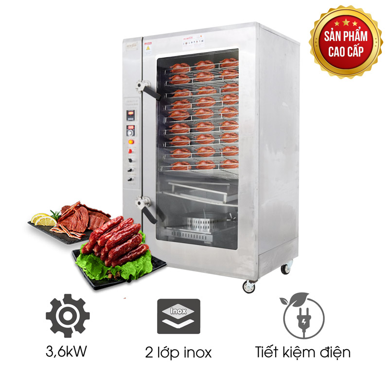 Tủ xông khói thực phẩm điện CY-90