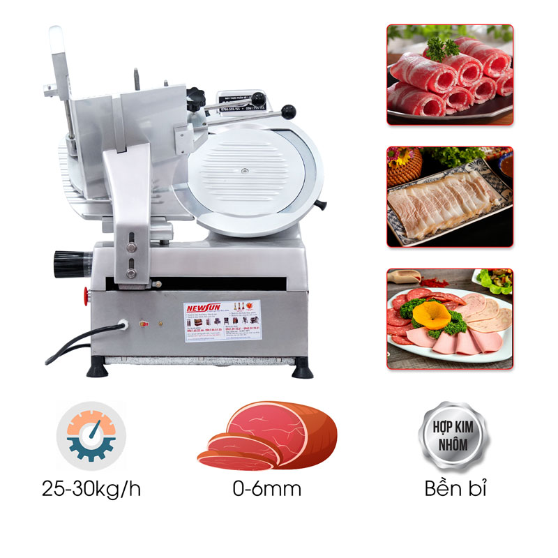 Máy cắt thịt se lạnh tự động QH-300AS
