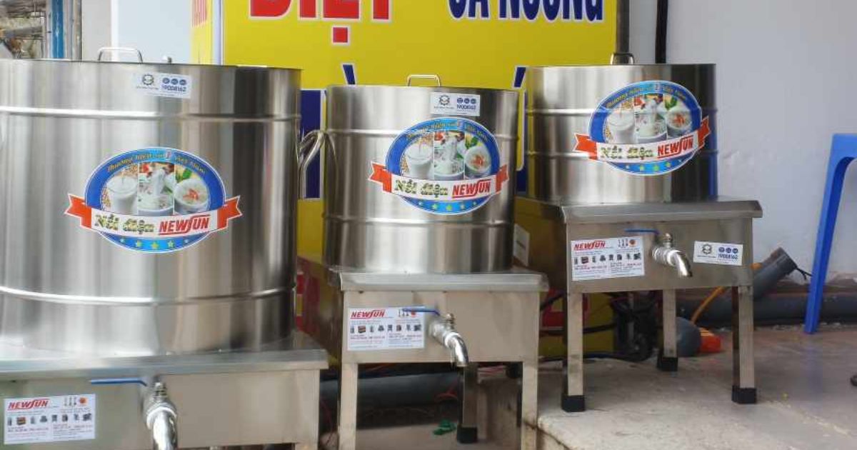 Bán phở 1 buổi trong ngày chọn bộ nồi nấu phở nào phù hợp?