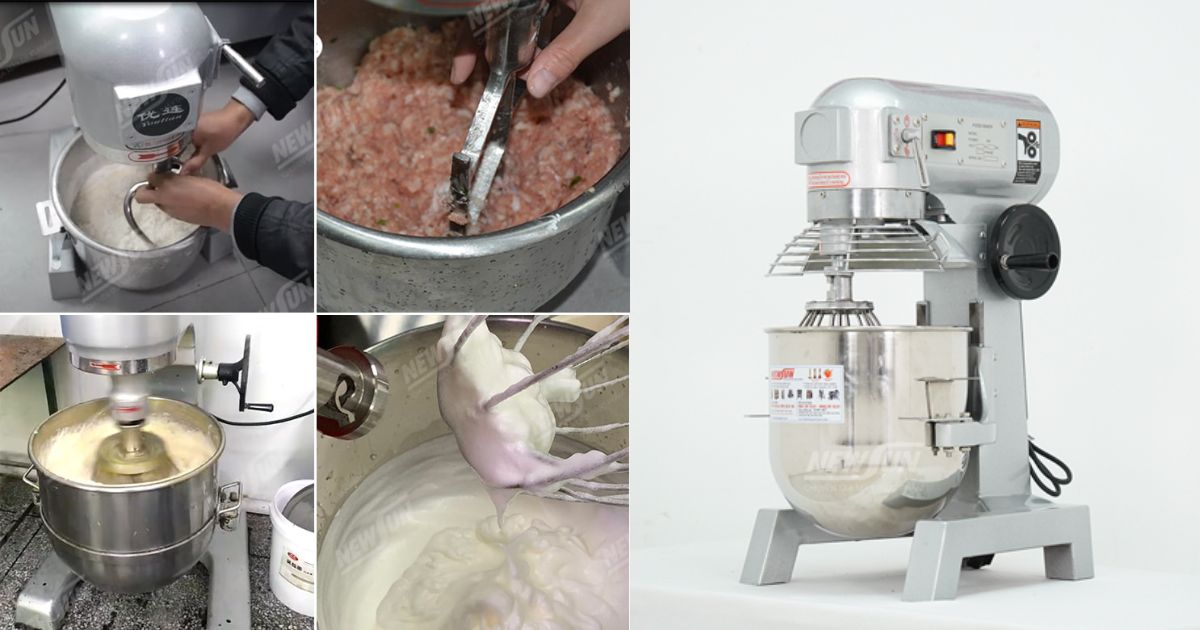 4 lý do nên đầu tư máy trộn bột có đánh kem trứng