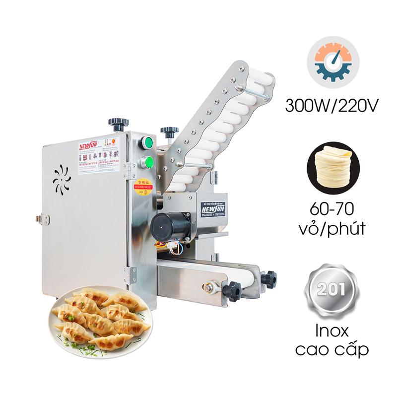 Máy làm vỏ bánh gối NDW-23 (khuôn đơn)