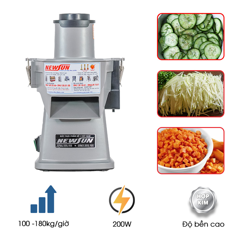 Máy cắt rau củ quả đa năng mini FC-200QX