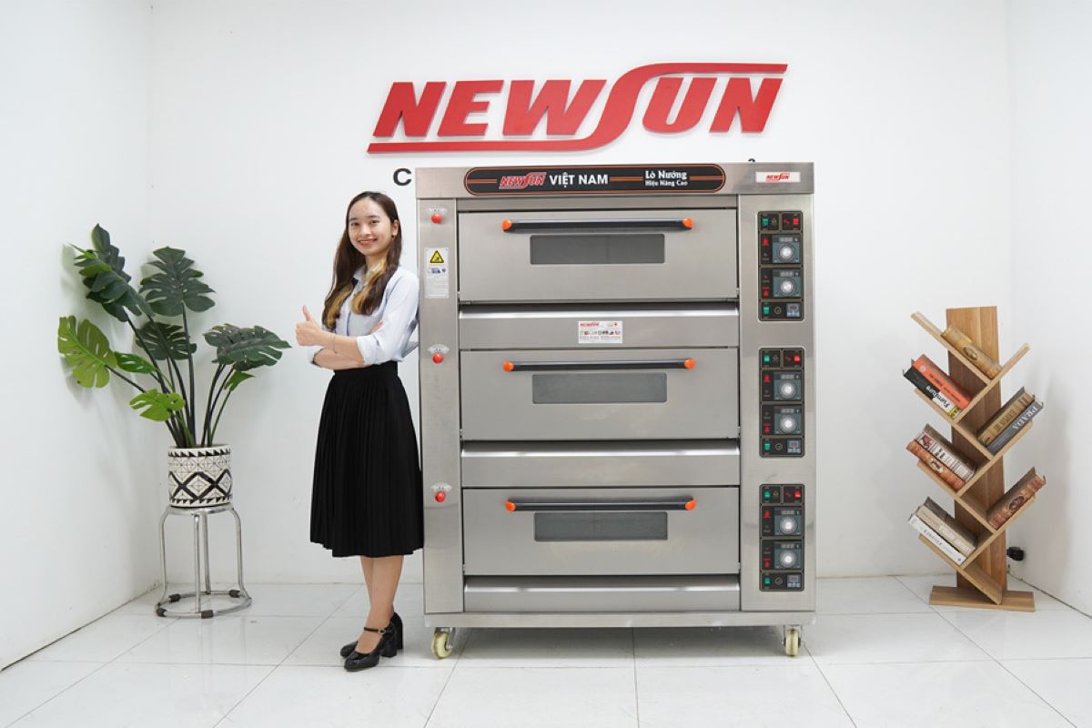 Hướng dẫn sử dụng lò nướng bánh ngọt dạng tầng từ A-Z