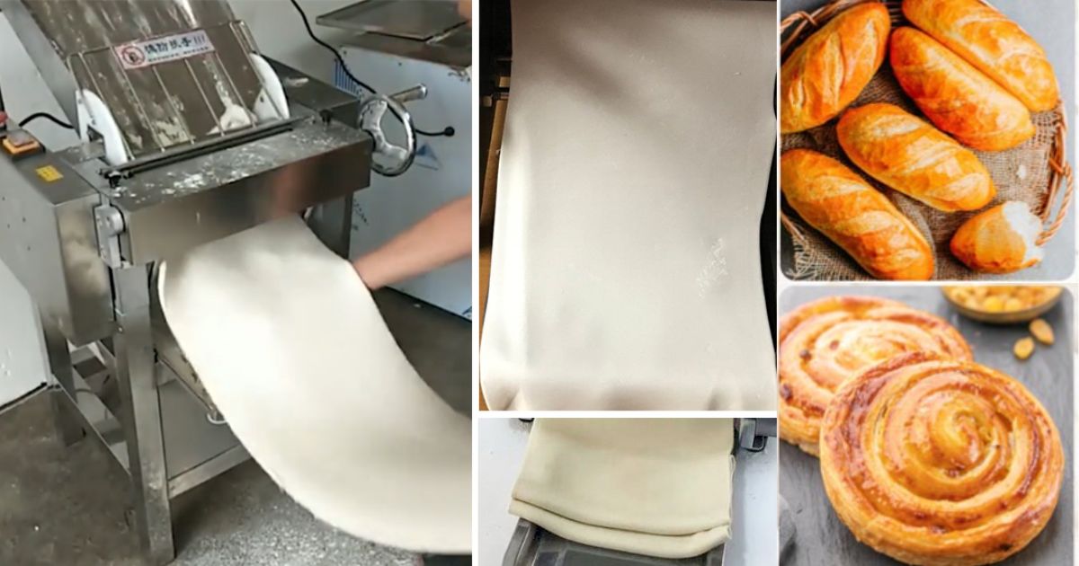 6 lý do nên đầu tư máy cán bột cho tiệm bánh