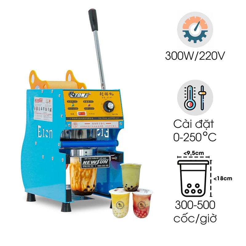 Máy dập cốc thủ công ET-D7