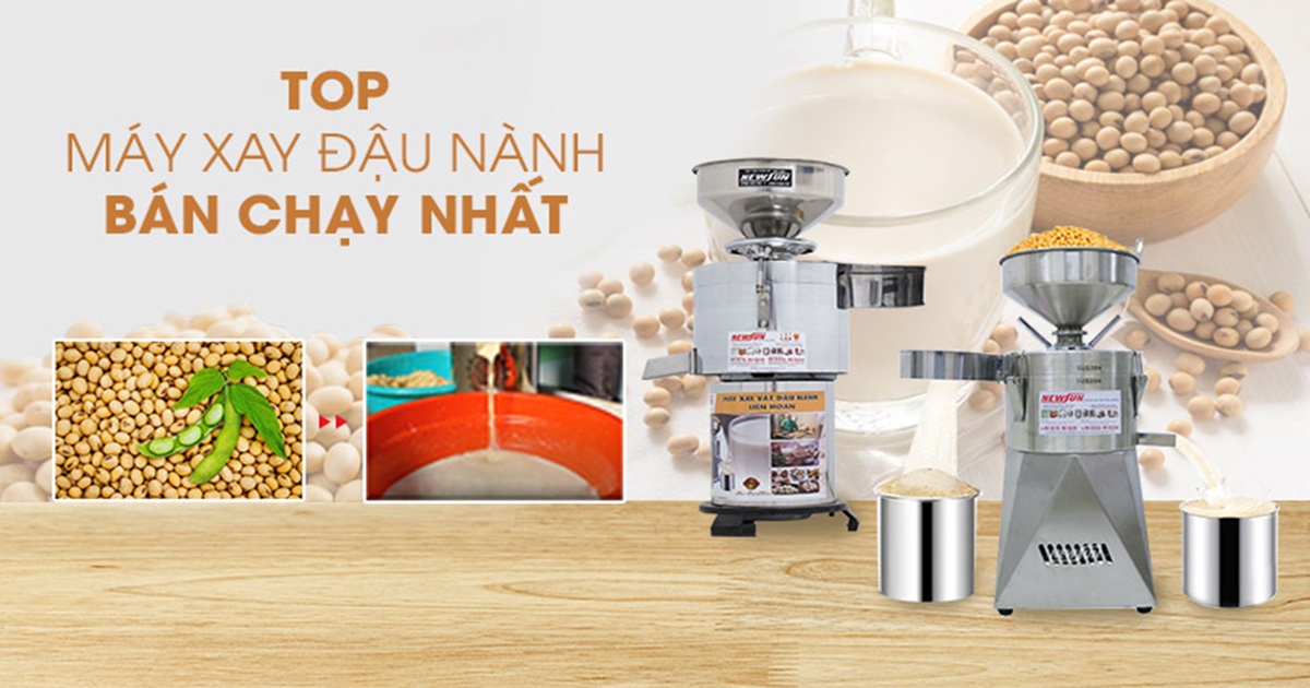 Top 4+ máy xay đậu nành bán chạy nhất tháng 9/2026 tại Điện máy NEWSUN