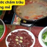 Cách làm nước chấm trâu nhúng mẻ