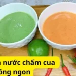 Cách làm nước chấm cua lông ngon