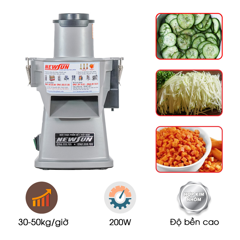 Máy cắt rau củ quả đa năng để bàn VC-30