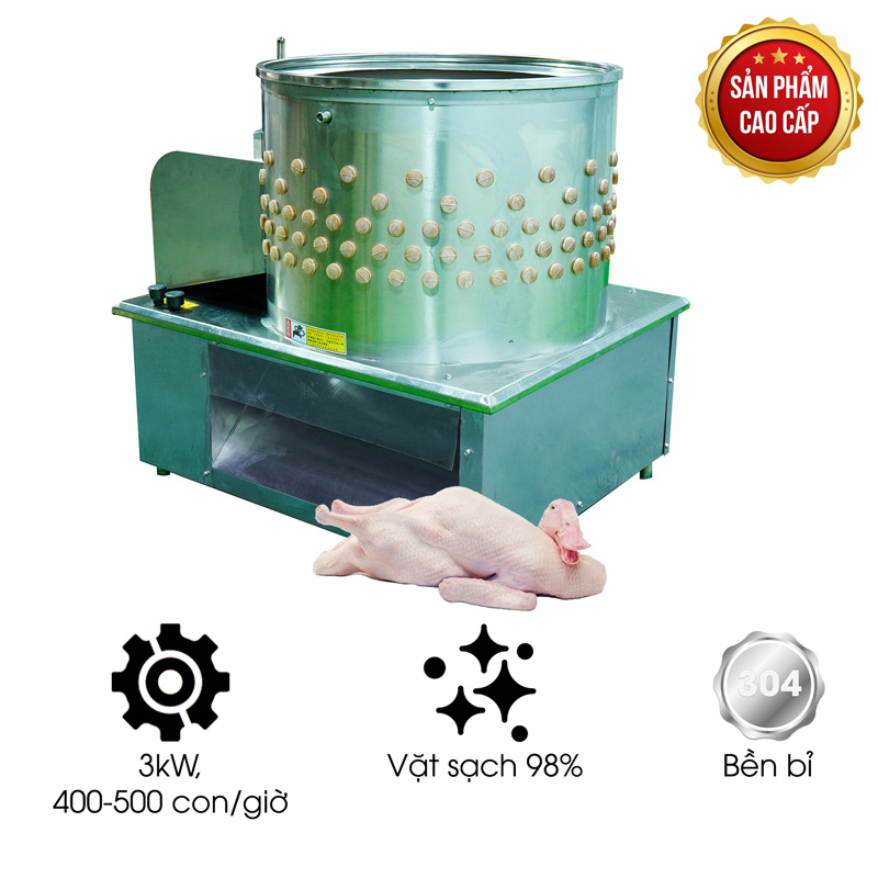 Máy vặt lông gà vịt cao cấp DQT-800 (hàng NK)