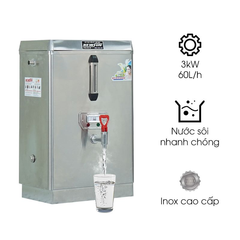 Máy đun nước nóng 60 lít/giờ TB-3