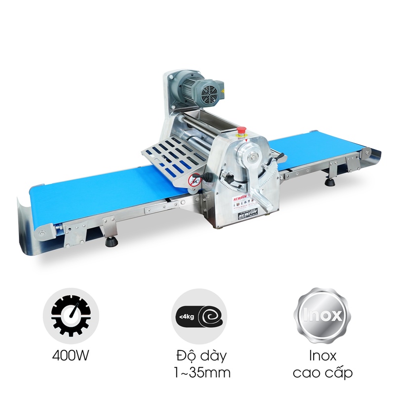 Máy cán bột 2 chiều để bàn BC-400TL (Inox)
