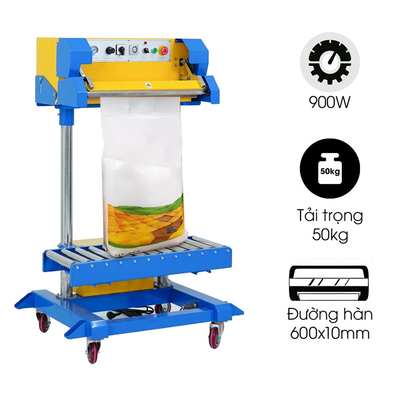 Máy hàn miệng túi khí nén QF-600L/S