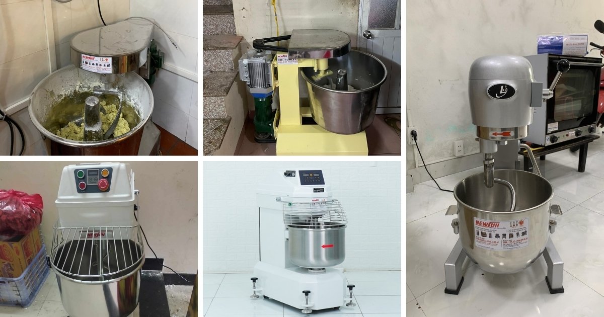 Top 5 máy trộn bột mì bán chạy tháng 9/2026 tại NEWSUN