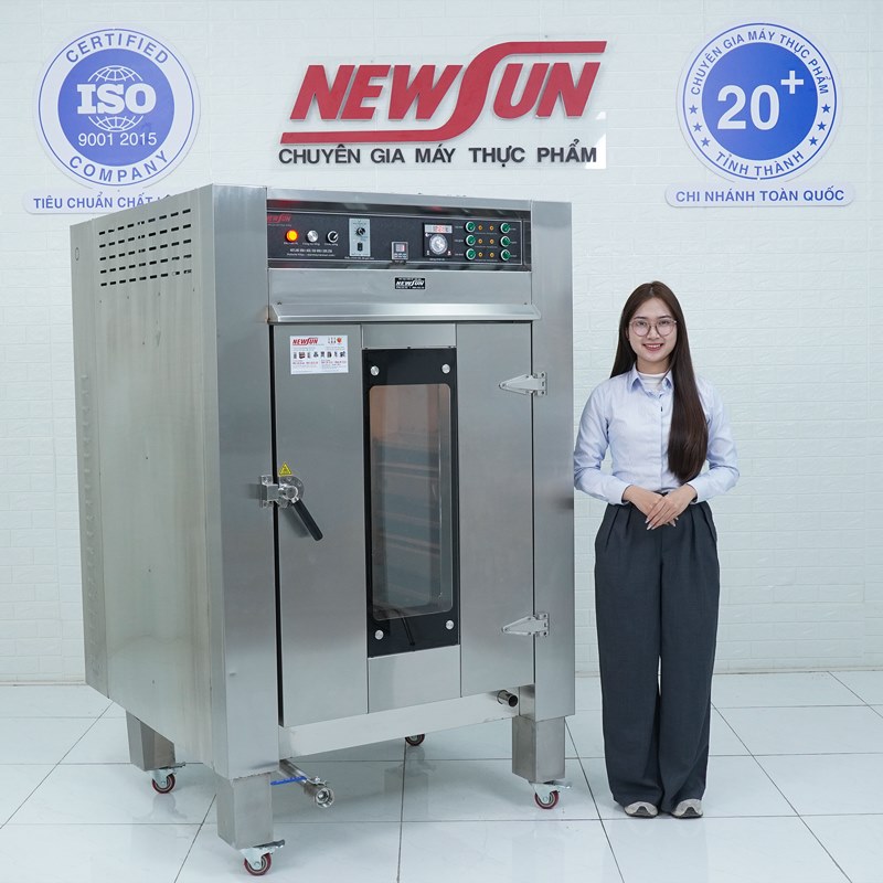 Lò quay gà vịt công nghiệp dùng gas KN-E1212 (10 con)