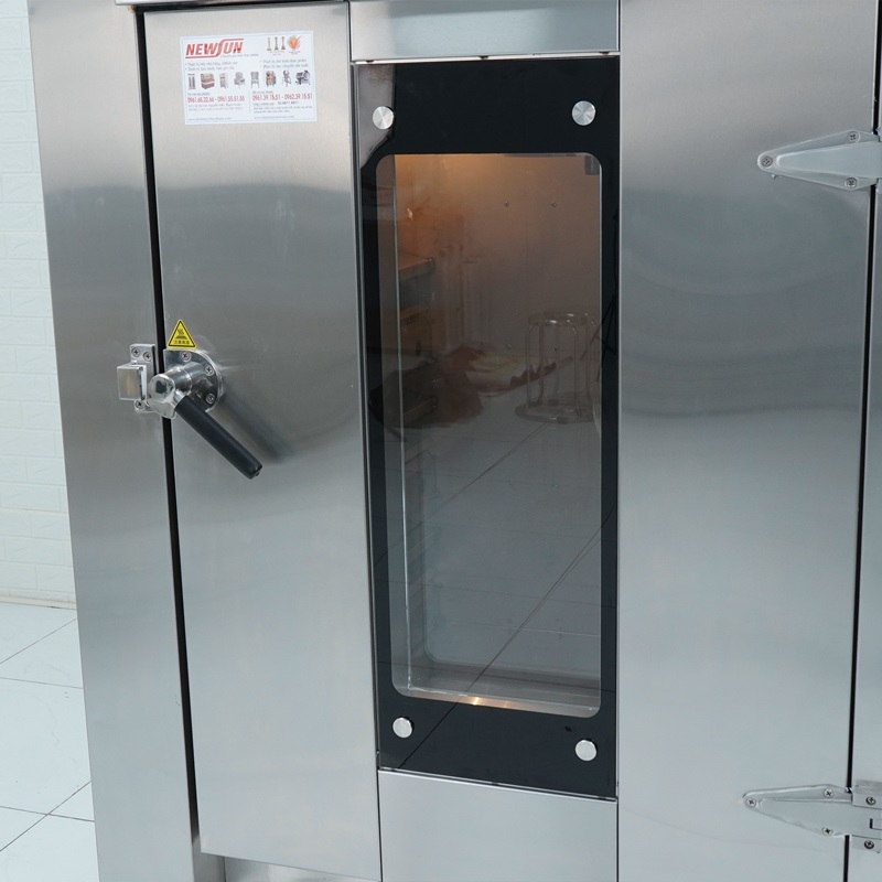 Lò quay gà vịt công nghiệp dùng gas KN-E1212 (10 con)