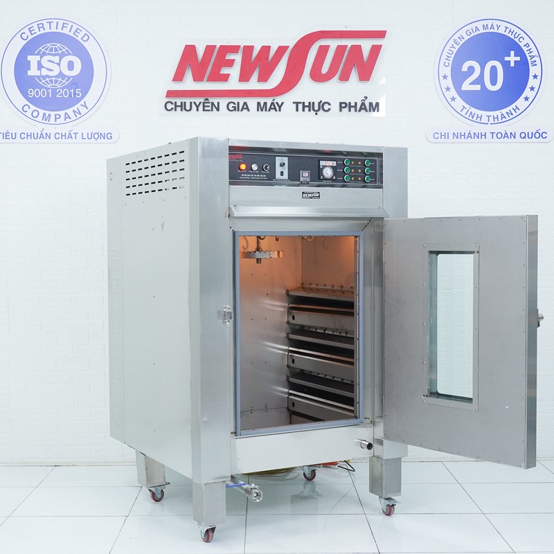 Lò quay gà vịt công nghiệp dùng gas KN-E1212 (10 con)