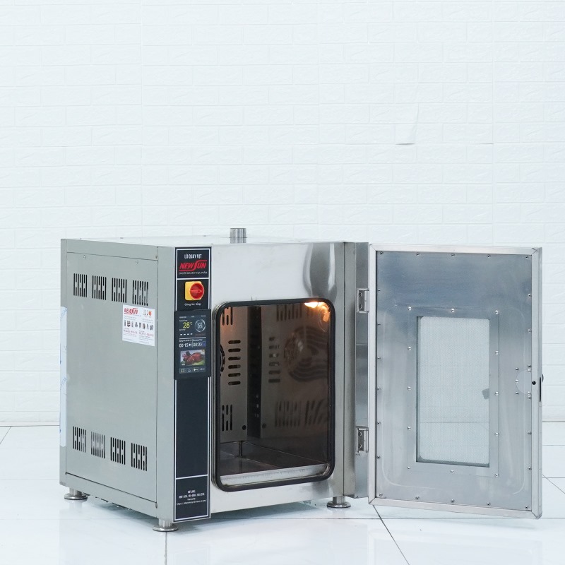 Lò quay vi sóng gà vịt công nghiệp KN-KJ04 (4 con)