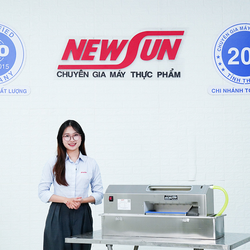 Máy lột vỏ trứng bà bán tự động NS-MLVTG-100