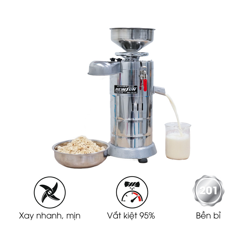 Máy xay đậu nành tách bã 45kg NS-ZF105 NEWSUN