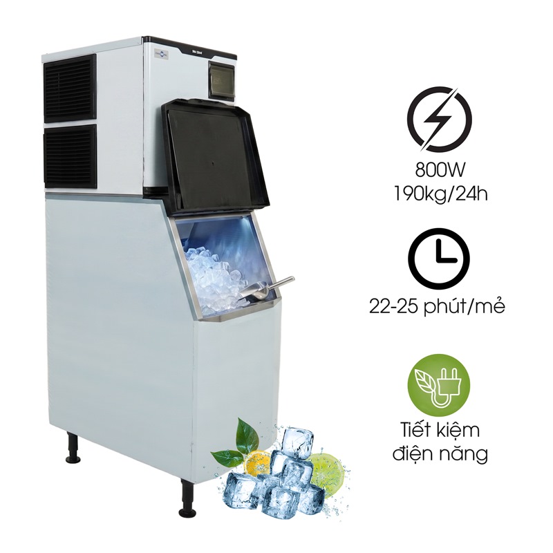 Máy tạo đá viên công nghiệp 190kg SK-420P