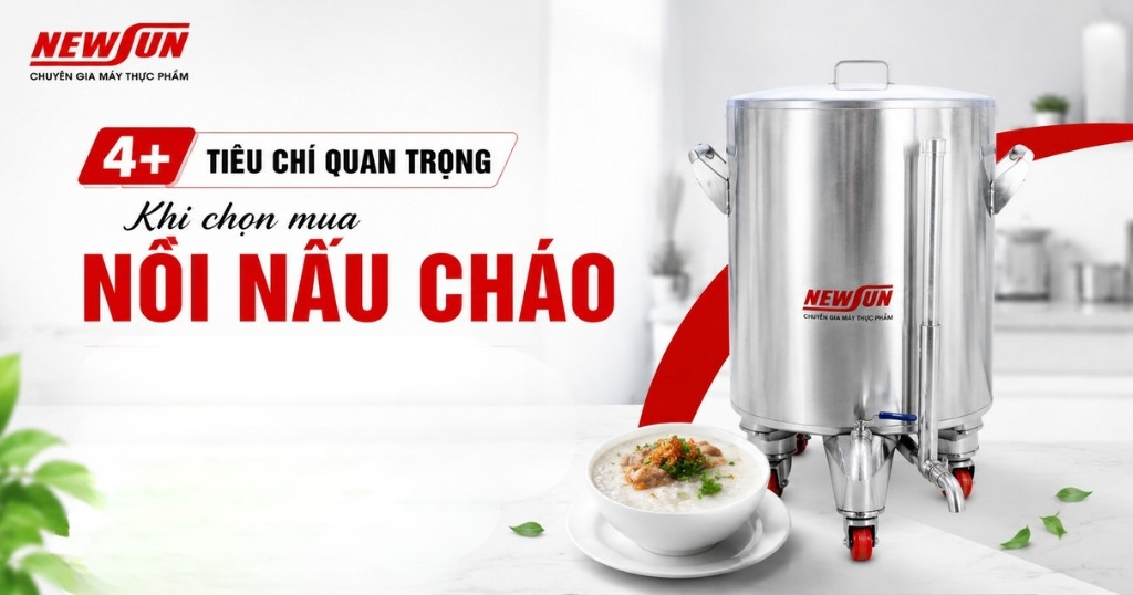 Cách chọn nồi nấu cháo dễ hiểu cho người mới kinh doanh