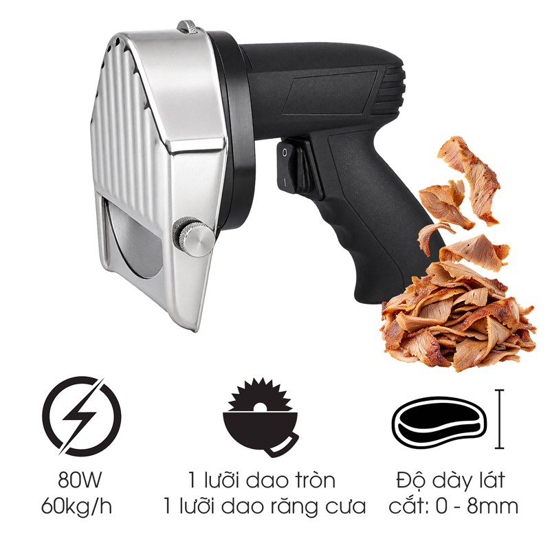 Máy thái thịt Doner Kebab tự động NS-KS-100T